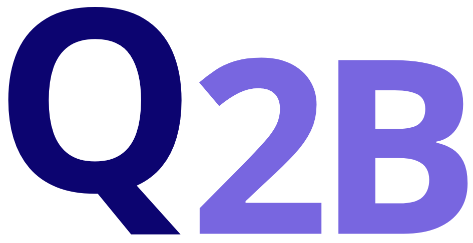 Quick2Bid Q2B Logo